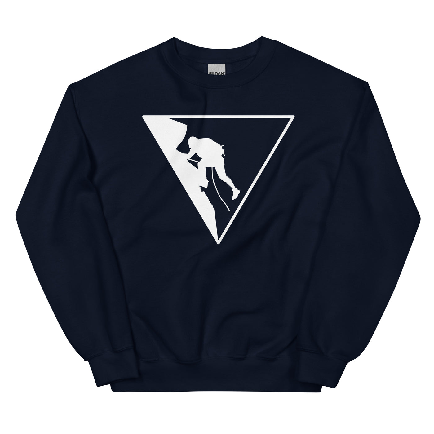 Dreieck und Klettern - Sweatshirt (Unisex) klettern xxx yyy zzz Navy