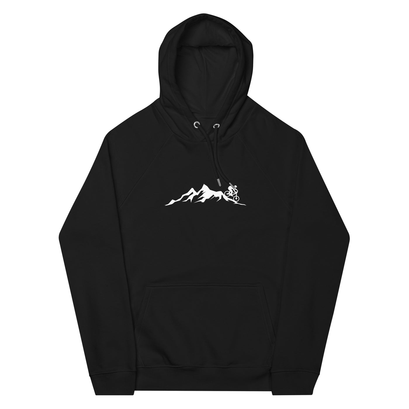 Mountain - Mountainbike - Unisex Premium Organic Hoodie mountainbike Schwarz