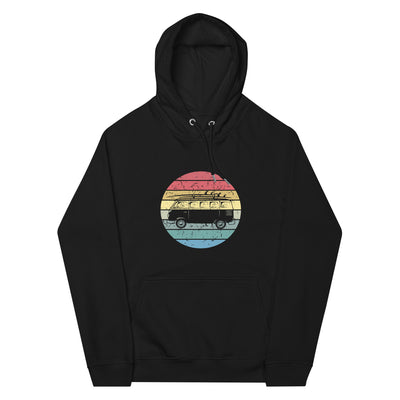 Camping Vintage - Unisex Premium Organic Hoodie camping Schwarz