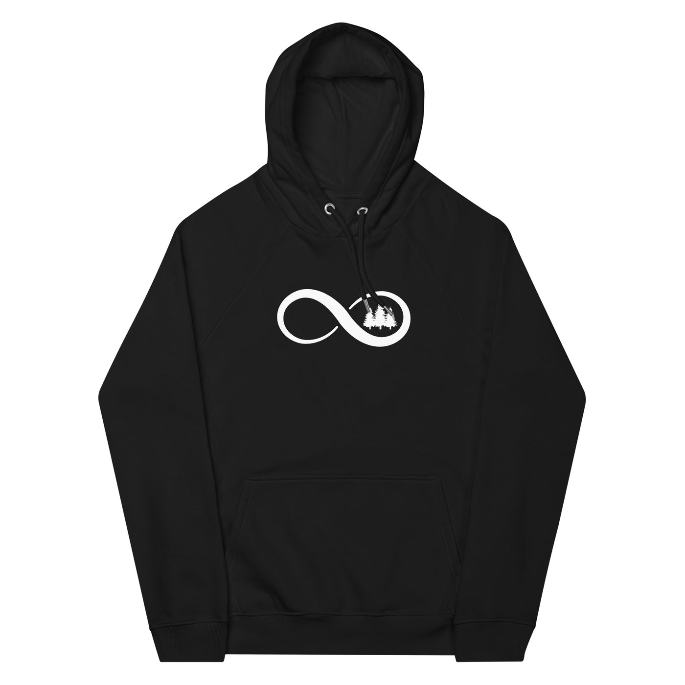 Infinity and Tree - Unisex Premium Organic Hoodie camping xxx yyy zzz Black