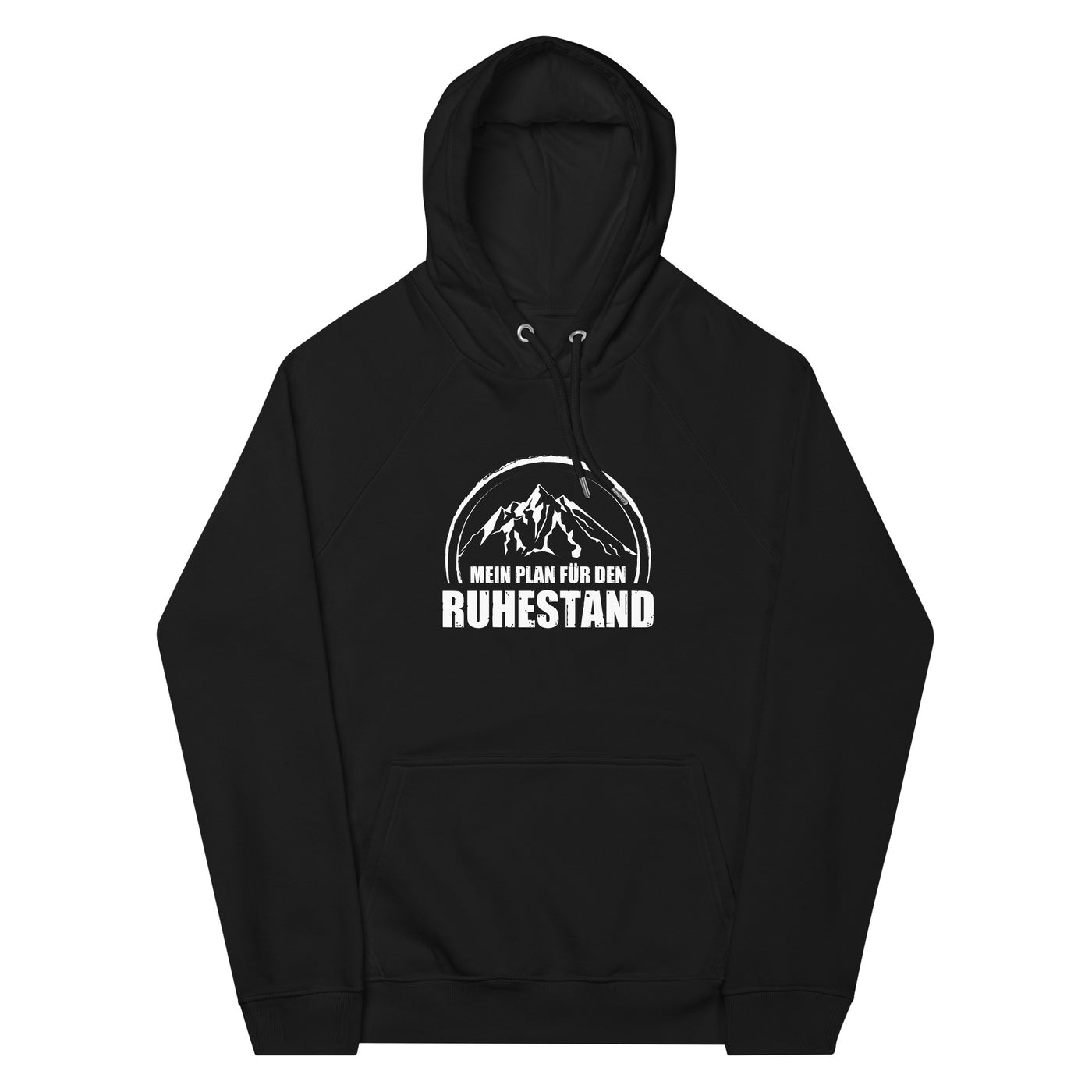 Mein Plan Fur Den Ruhestand - Unisex Premium Organic Hoodie berge xxx yyy zzz Black