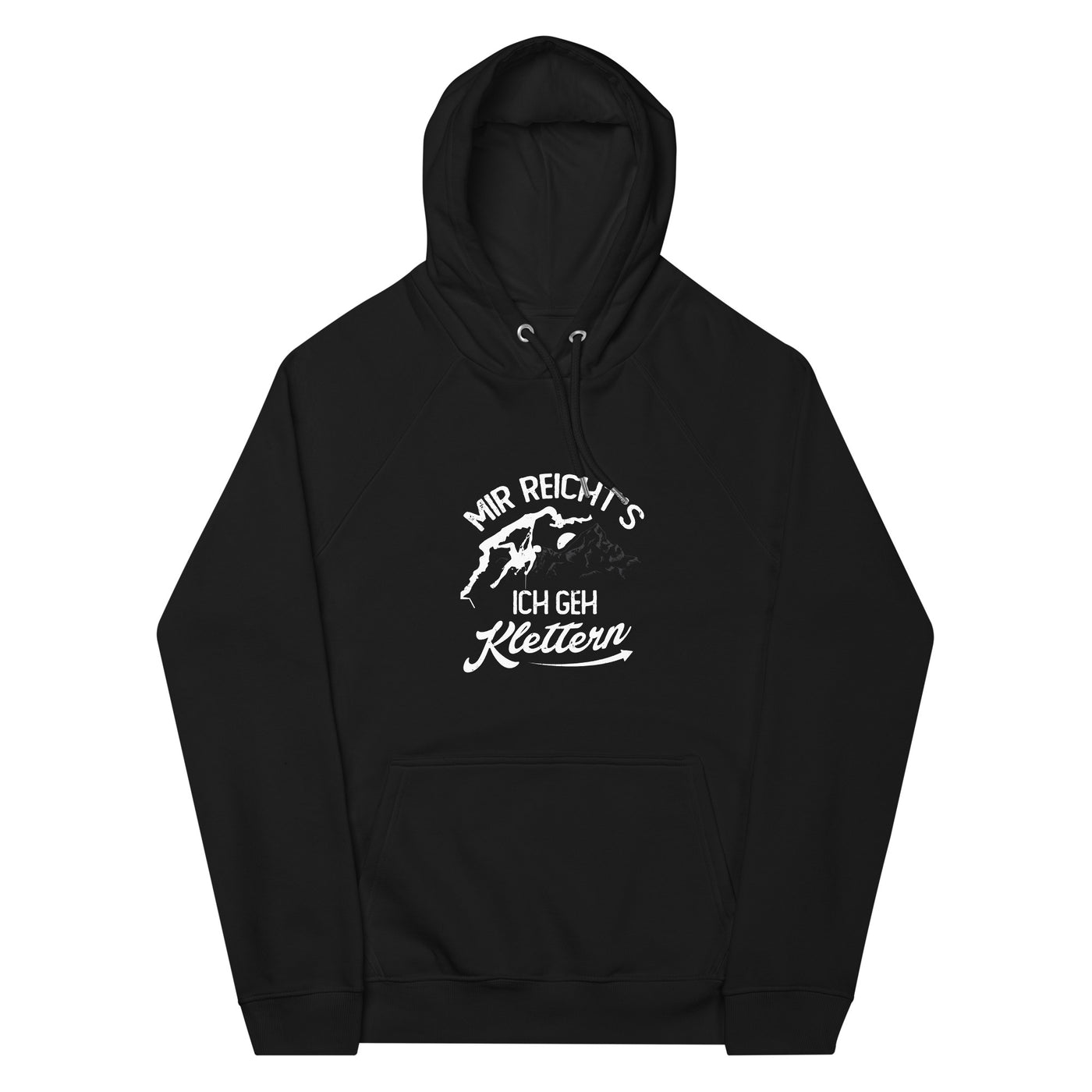 Mir reichts, ich geh Klettern - Unisex Premium Organic Hoodie klettern xxx yyy zzz Black