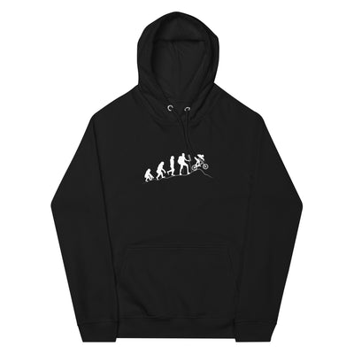 Mountainbike Evolution - (M) - Unisex Premium Organic Hoodie xxx yyy zzz Black