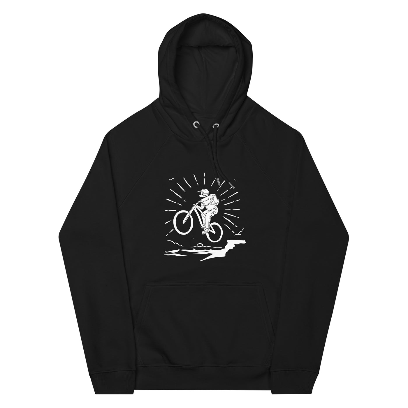 Mountainbiken - (M) - Unisex Premium Organic Hoodie xxx yyy zzz Black