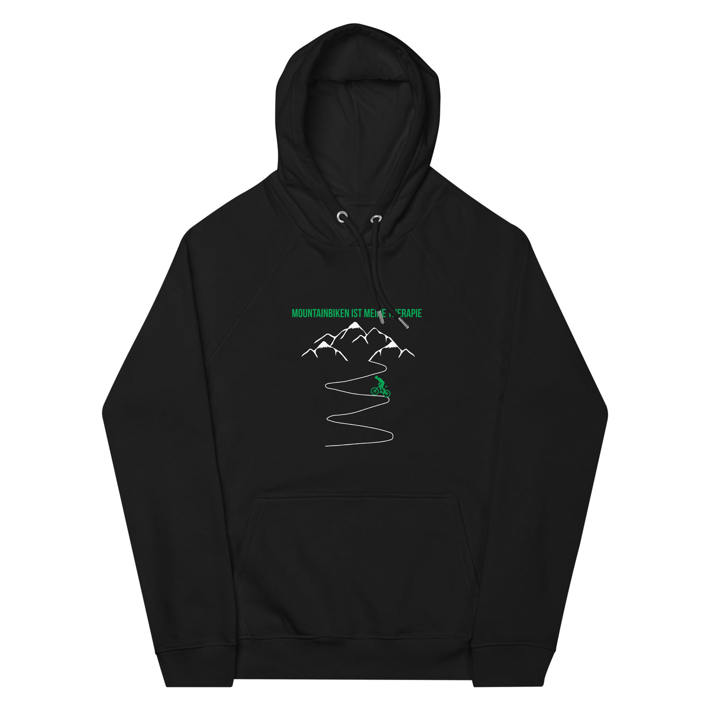 Mountainbiken ist meine Therapie - (M) - Unisex Premium Organic Hoodie xxx yyy zzz Black