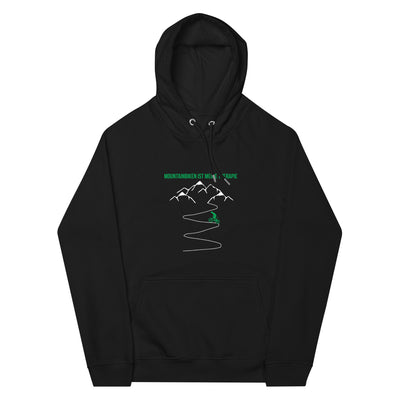 Mountainbiken ist meine Therapie - (M) - Unisex Premium Organic Hoodie xxx yyy zzz Black