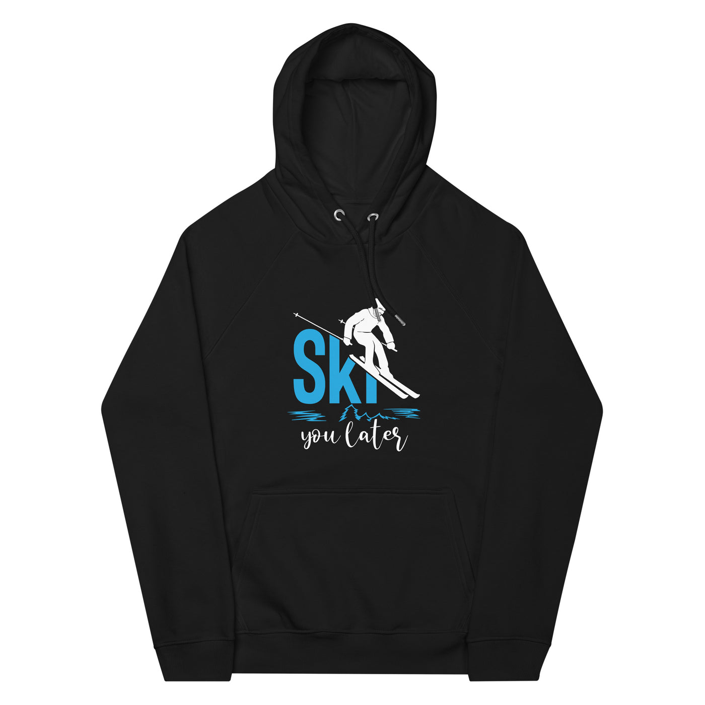 Ski you later - (S.K) - Unisex Premium Organic Hoodie klettern xxx yyy zzz Black