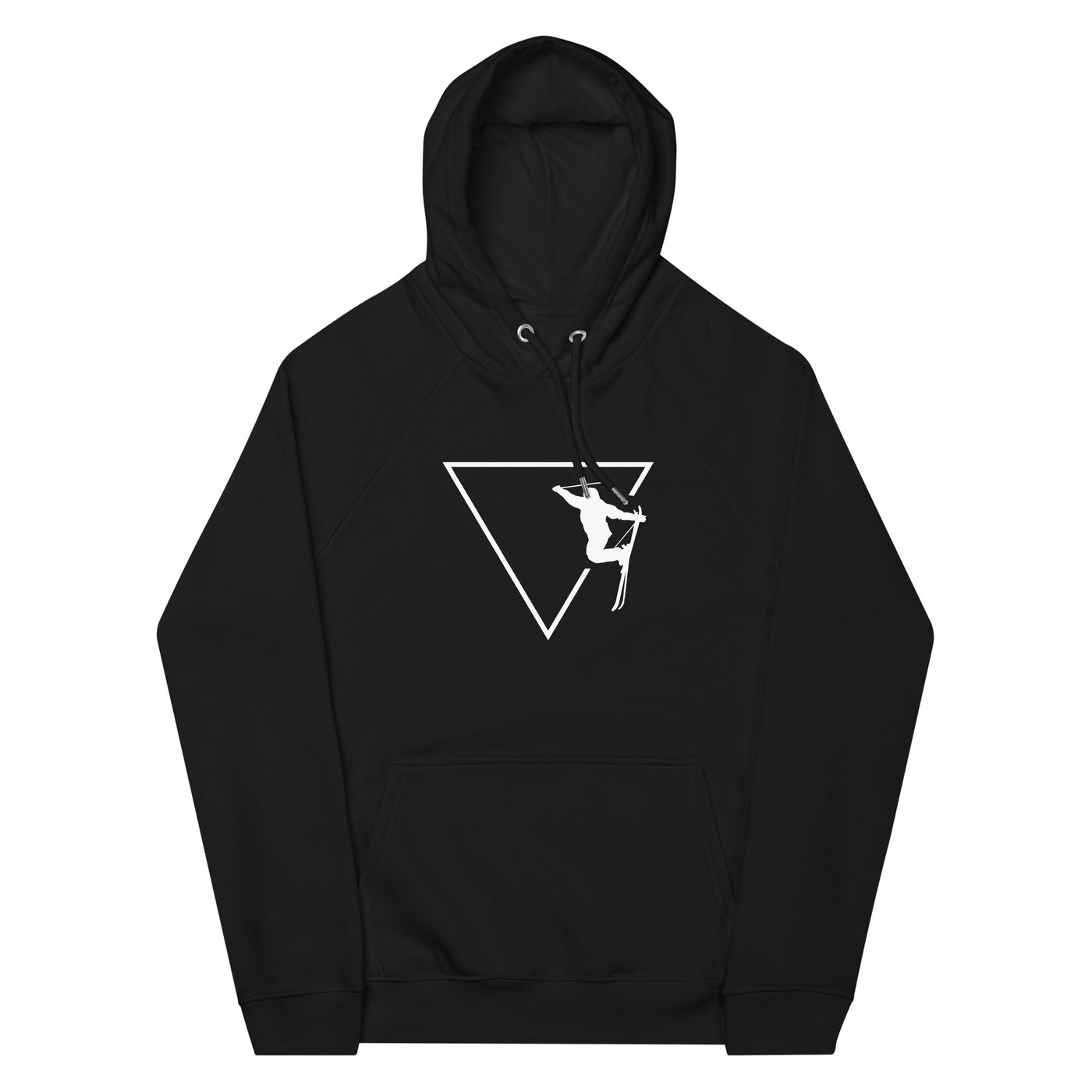 Dreieck 1 und Skifahren - Unisex Premium Organic Hoodie klettern ski xxx yyy zzz Black