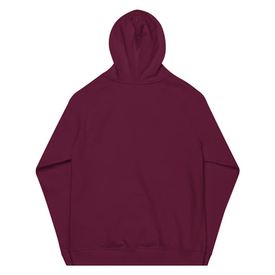 Lächelndes Gesicht und Radfahren - Unisex Premium Organic Hoodie fahrrad xxx yyy zzz