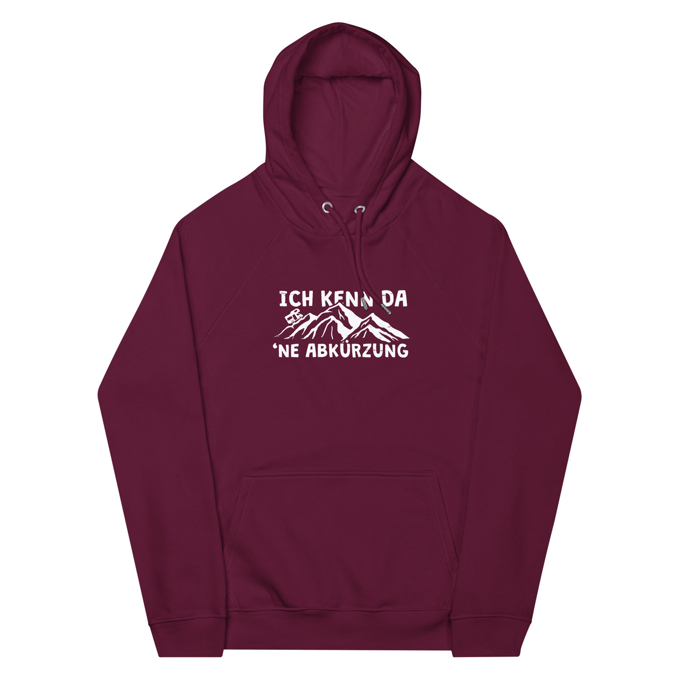 Ich kenn da ne Abkürzung - Wohnmobil - Unisex Premium Organic Hoodie camping xxx yyy zzz Burgundy