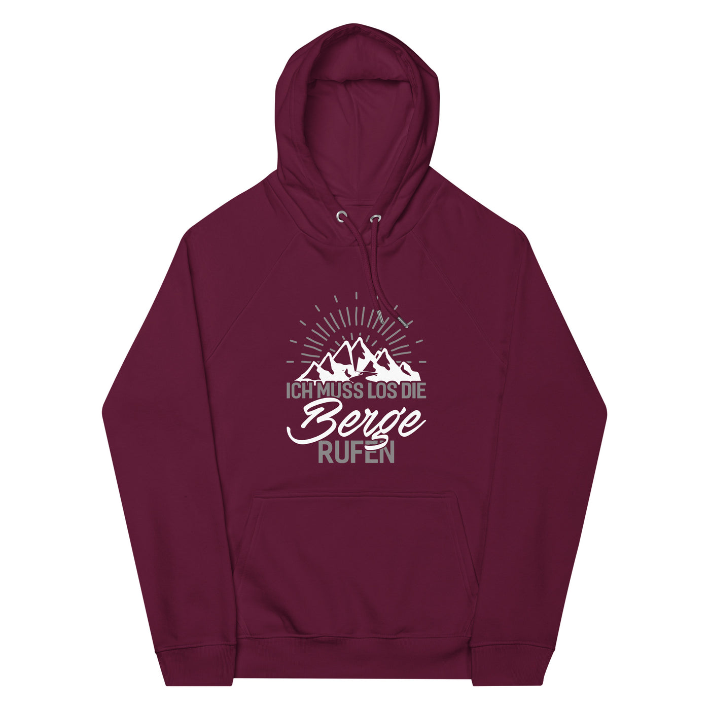 Ich muss los die Berge rufen - Unisex Premium Organic Hoodie berge wandern xxx yyy zzz Burgundy