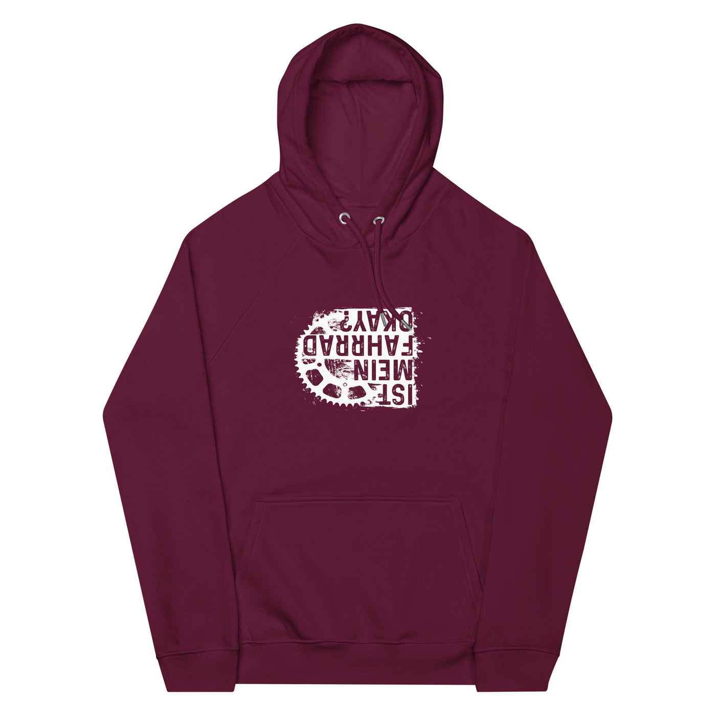 Ist mein Fahrrad okay - Unisex Premium Organic Hoodie fahrrad xxx yyy zzz Burgundy