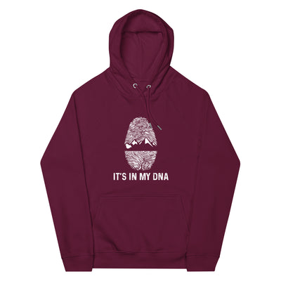 It's In My DNA - Unisex Premium Organic Hoodie berge xxx yyy zzz Burgundy