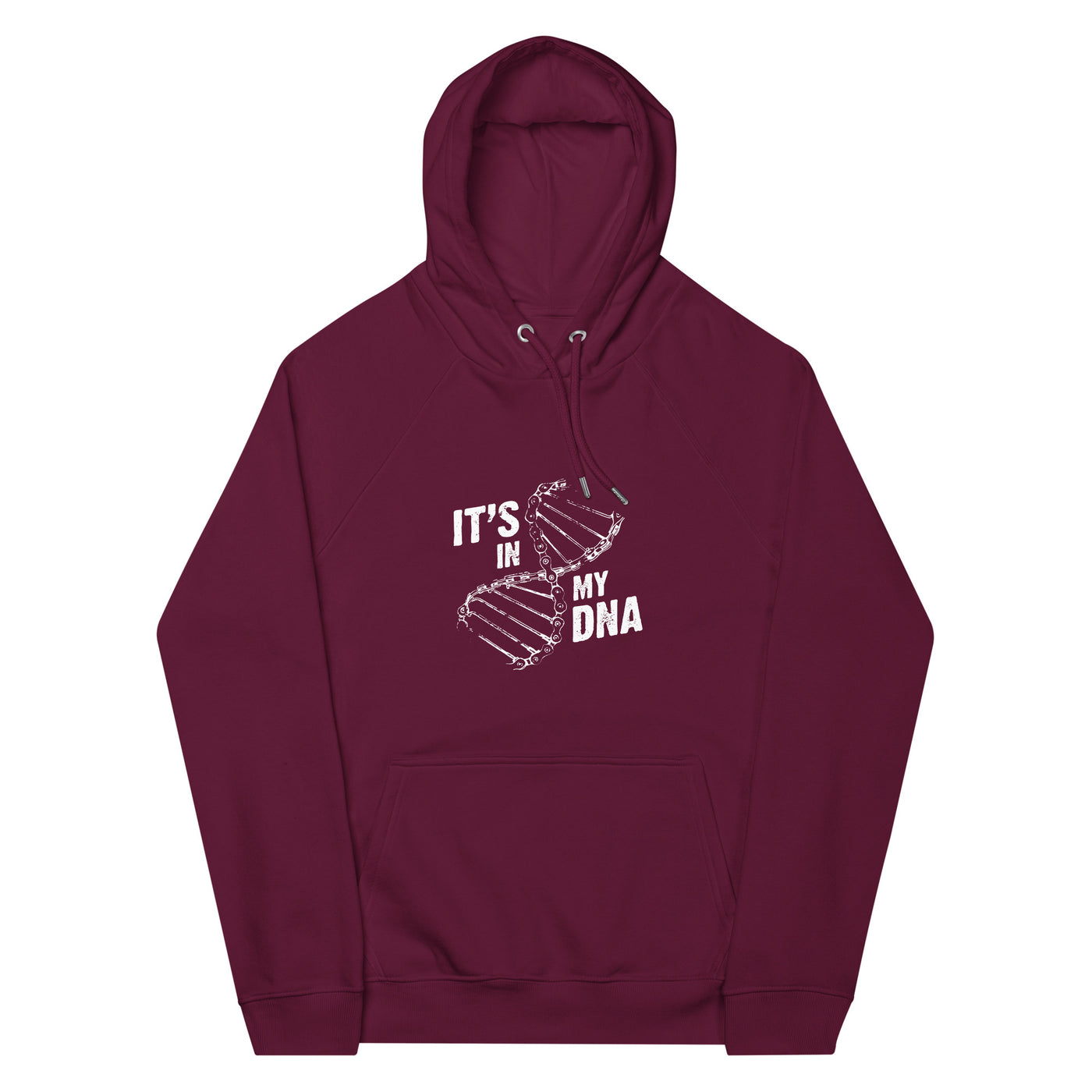 Its in my DNA - Unisex Premium Organic Hoodie fahrrad xxx yyy zzz Burgundy