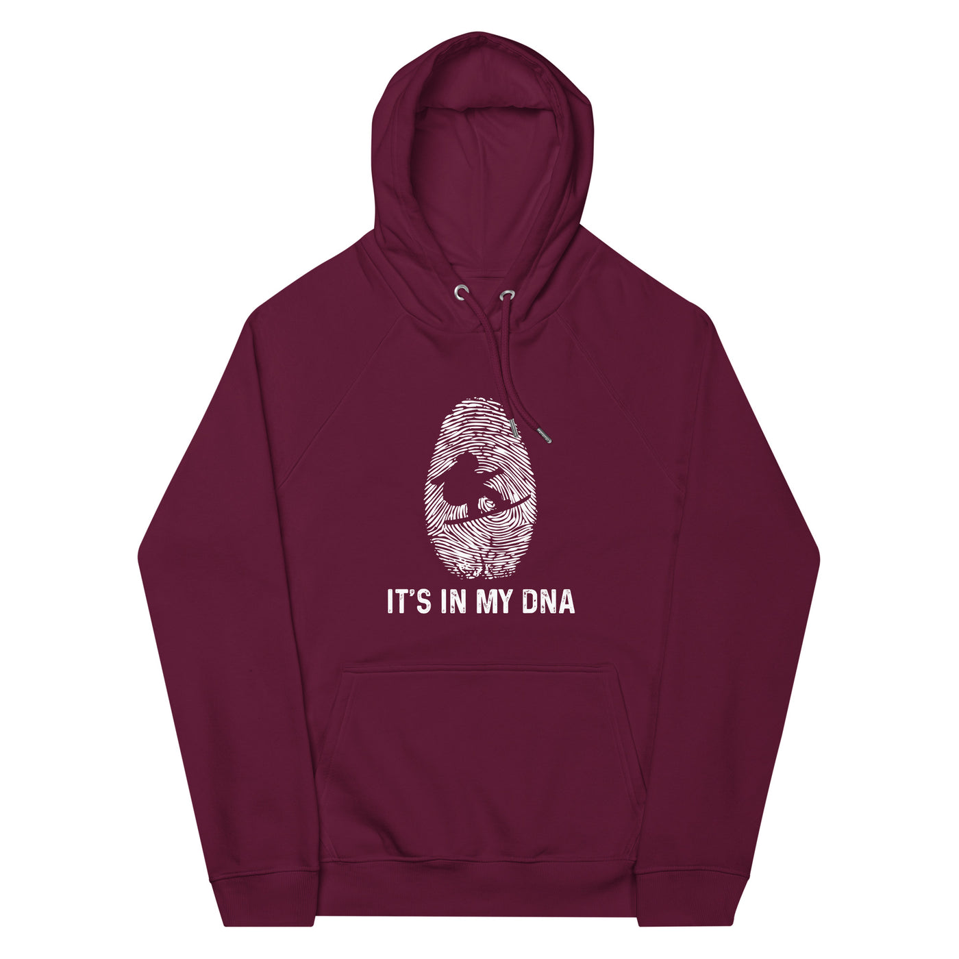 It's In My DNA - Unisex Premium Organic Hoodie snowboarden xxx yyy zzz Burgundy