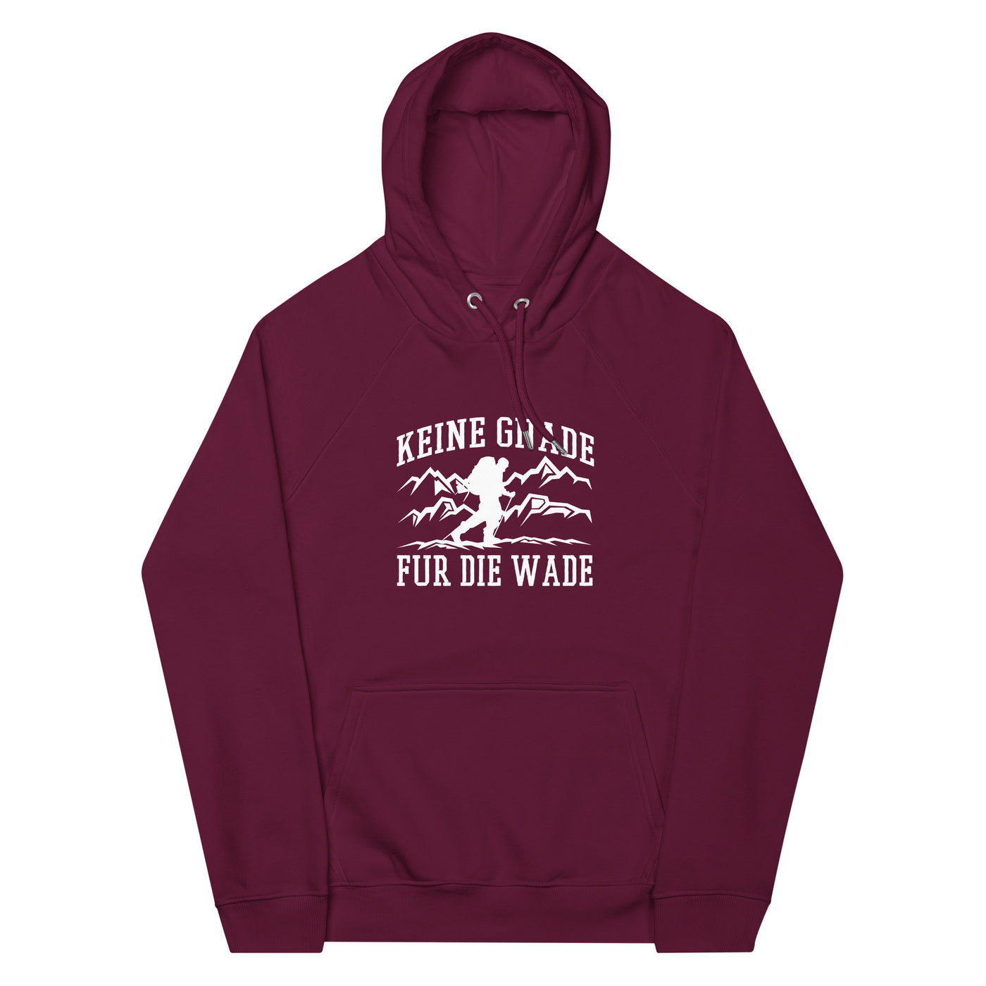 Keine Gnade, für die Wade - Unisex Premium Organic Hoodie wandern xxx yyy zzz Burgundy