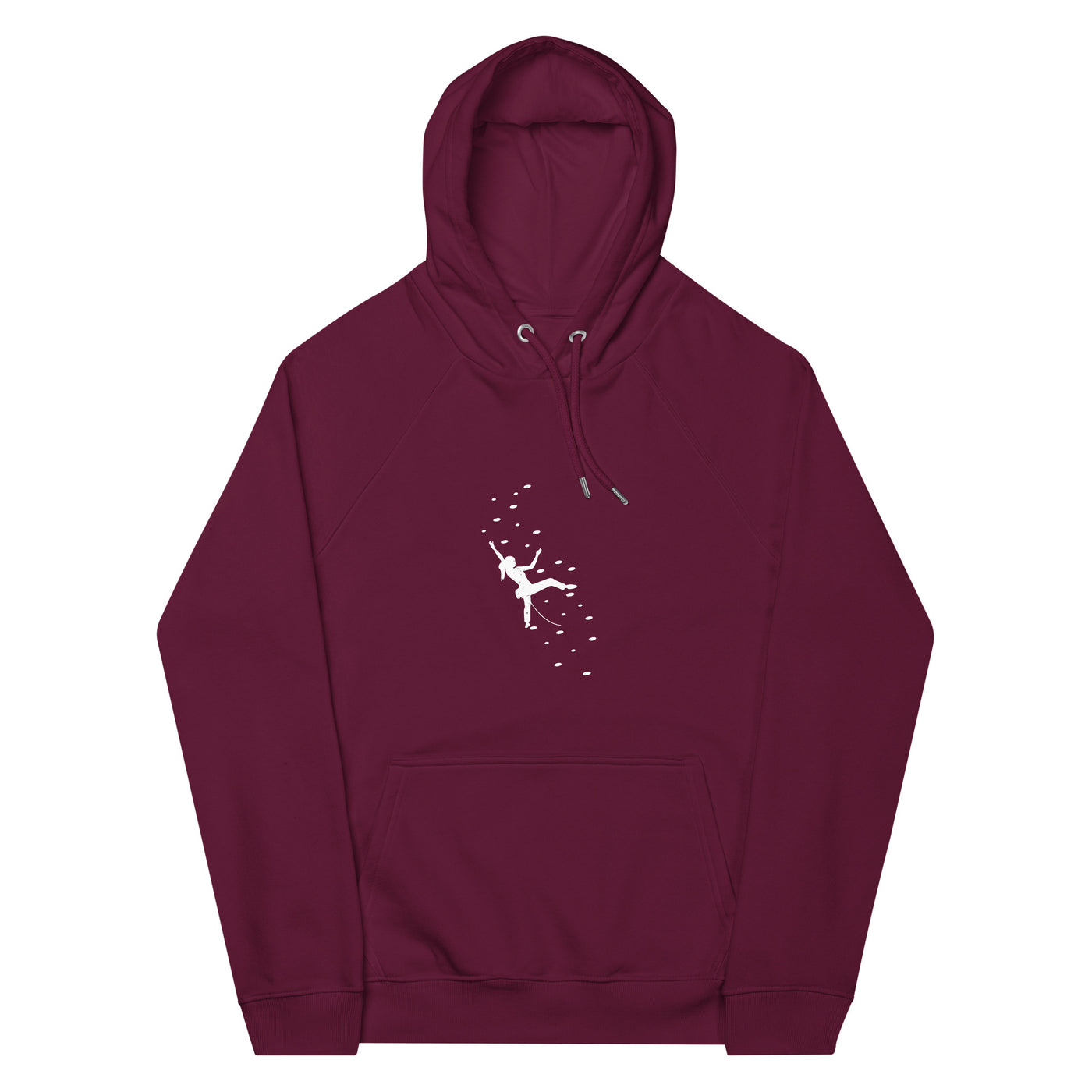 Klettergirl - Unisex Premium Organic Hoodie klettern xxx yyy zzz Burgundy