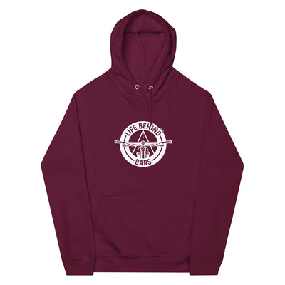 Life behind bars - Unisex Premium Organic Hoodie fahrrad xxx yyy zzz Burgundy