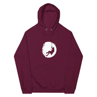 Moon - Klettern - Unisex Premium Organic Hoodie klettern xxx yyy zzz Burgundy