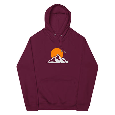 Berge (26) - Unisex Premium Organic Hoodie berge xxx yyy zzz Burgundy