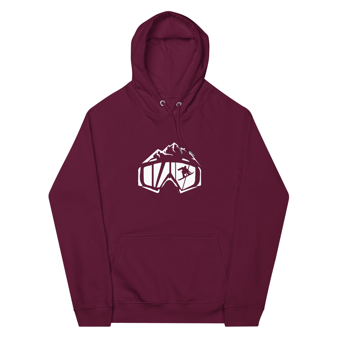 Berge - Snowboarding - (14) - Unisex Premium Organic Hoodie snowboarden xxx yyy zzz Burgundy