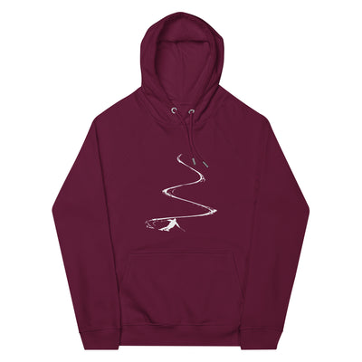 Skibrettln - Unisex Premium Organic Hoodie klettern ski xxx yyy zzz Burgundy