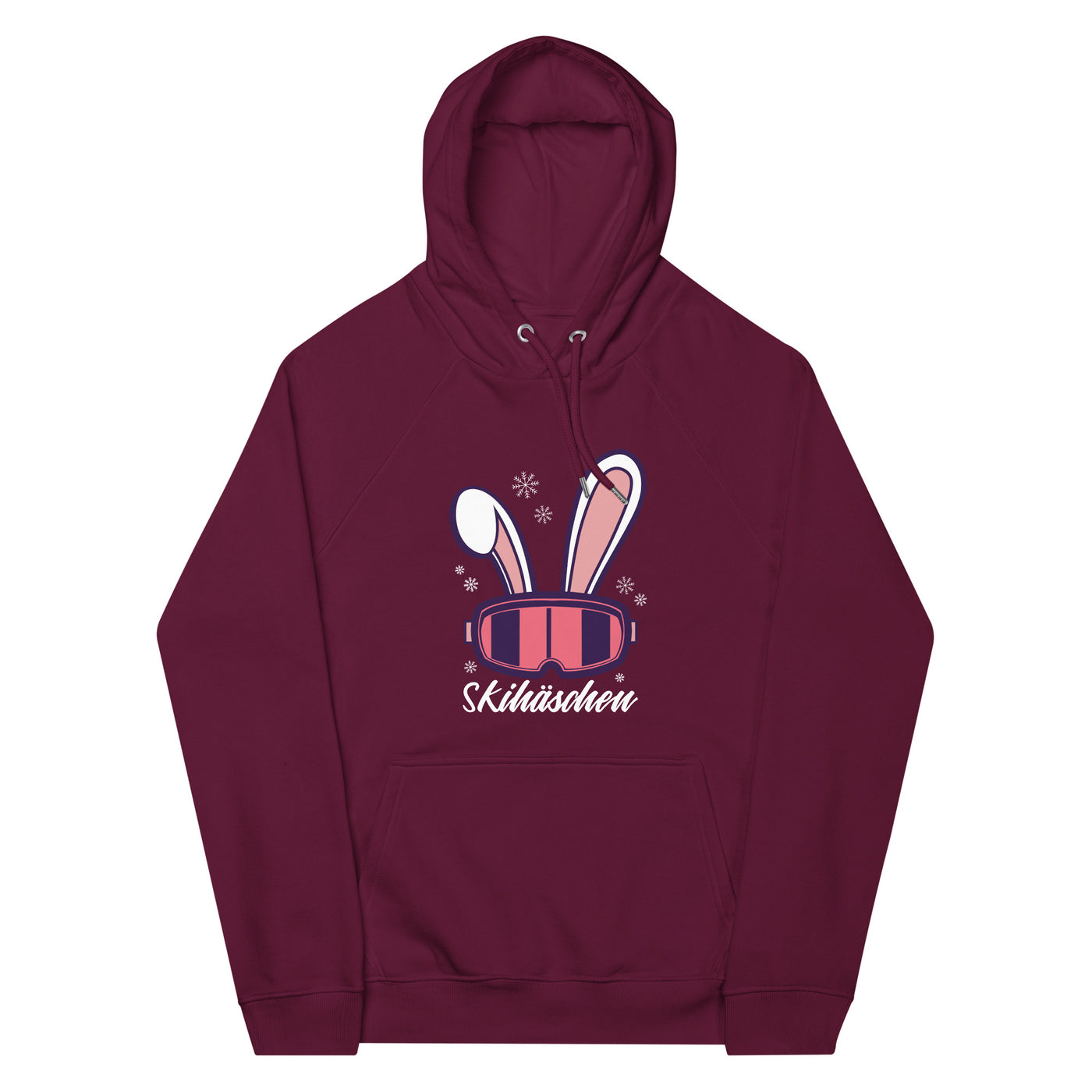 Skihäschen - (S.K) - Unisex Premium Organic Hoodie klettern xxx yyy zzz Burgundy