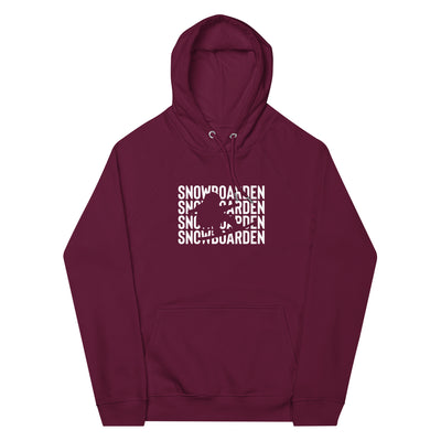 Snowboarden - Unisex Premium Organic Hoodie snowboarden xxx yyy zzz Burgundy