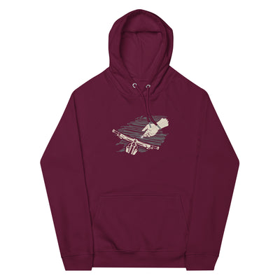 Stay with me - Unisex Premium Organic Hoodie fahrrad xxx yyy zzz Burgundy