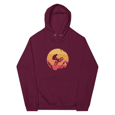 Stuntbiker - (M) - Unisex Premium Organic Hoodie xxx yyy zzz Burgundy