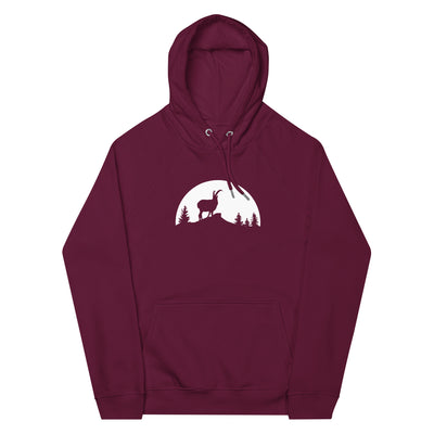 Sonne - Goat - Unisex Premium Organic Hoodie berge xxx yyy zzz Burgundy