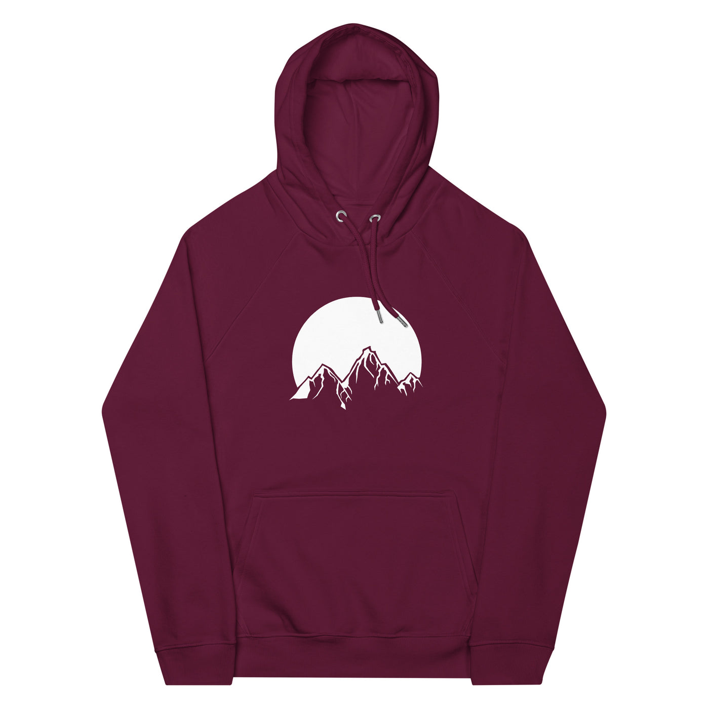 Sonne - Berge - Unisex Premium Organic Hoodie berge xxx yyy zzz Burgundy