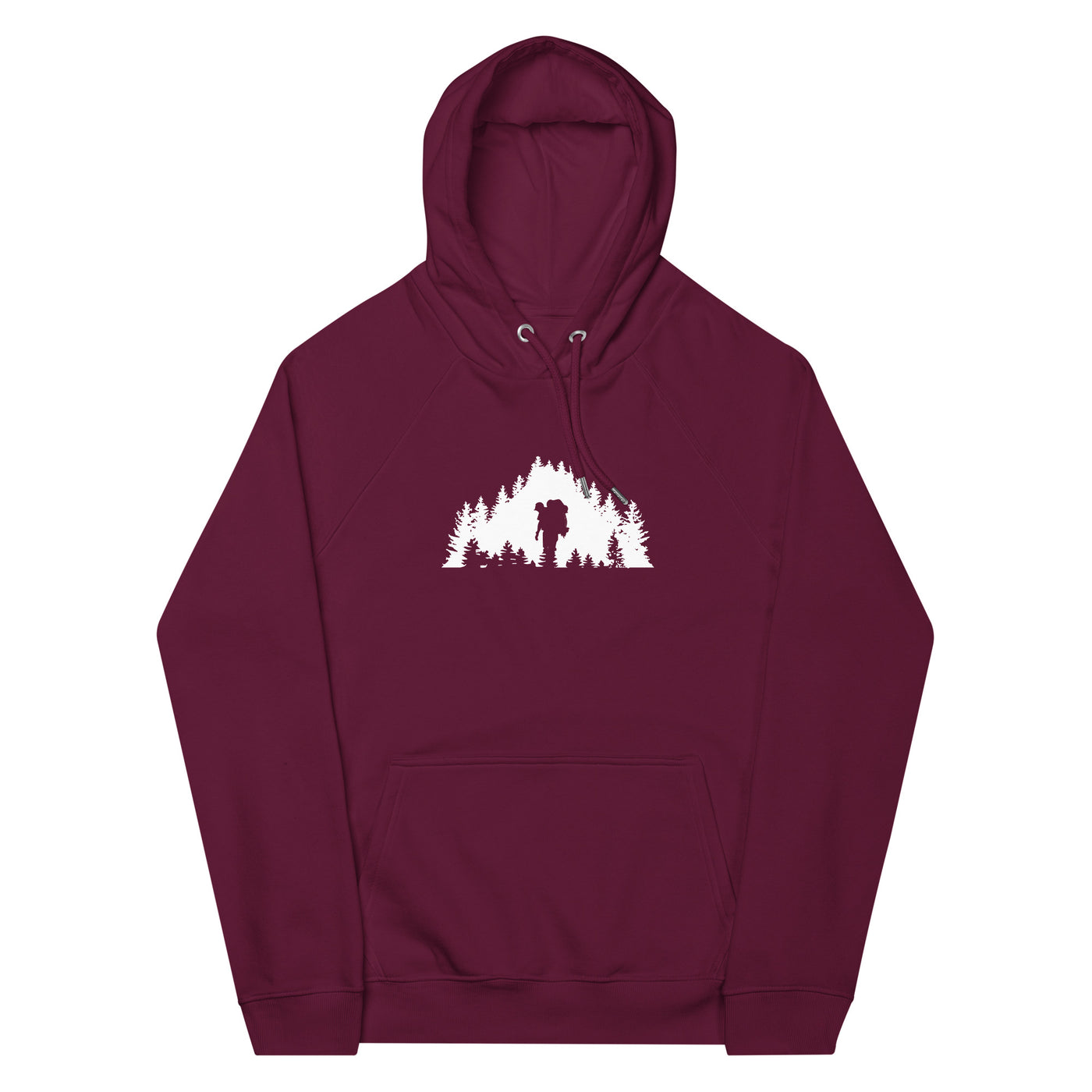 Bäume - Wandern - Unisex Premium Organic Hoodie wandern xxx yyy zzz Burgundy