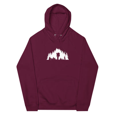 Bäume - Wandern - Unisex Premium Organic Hoodie wandern xxx yyy zzz Burgundy