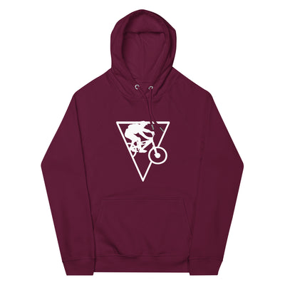 Dreieck - Radfahren - Unisex Premium Organic Hoodie fahrrad xxx yyy zzz Burgundy