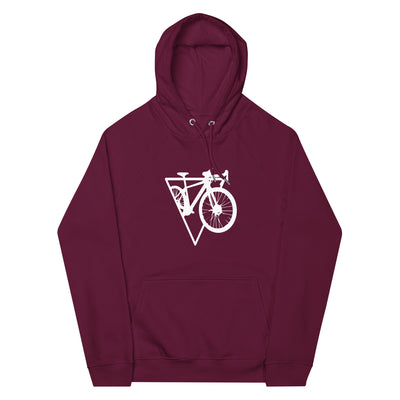 Dreieck - Radfahren - Unisex Premium Organic Hoodie fahrrad xxx yyy zzz Burgundy