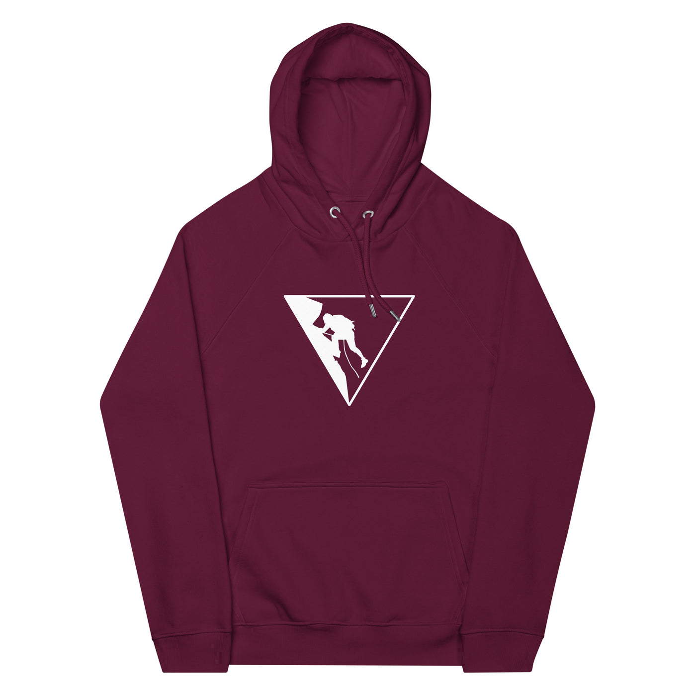 Dreieck und Klettern - Unisex Premium Organic Hoodie klettern xxx yyy zzz Burgundy