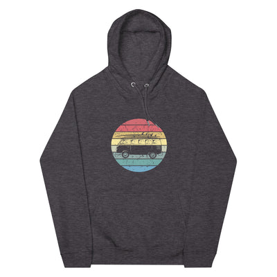 Camping Vintage - Unisex Premium Organic Hoodie camping Charcoal Melange