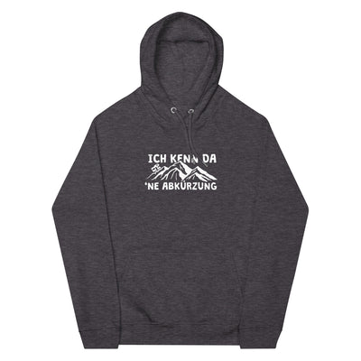 Ich kenn da ne Abkürzung - Wohnmobil - Unisex Premium Organic Hoodie camping xxx yyy zzz Charcoal Melange