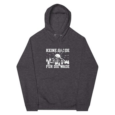 Keine Gnade für die Wade - Unisex Premium Organic Hoodie wandern xxx yyy zzz Charcoal Melange