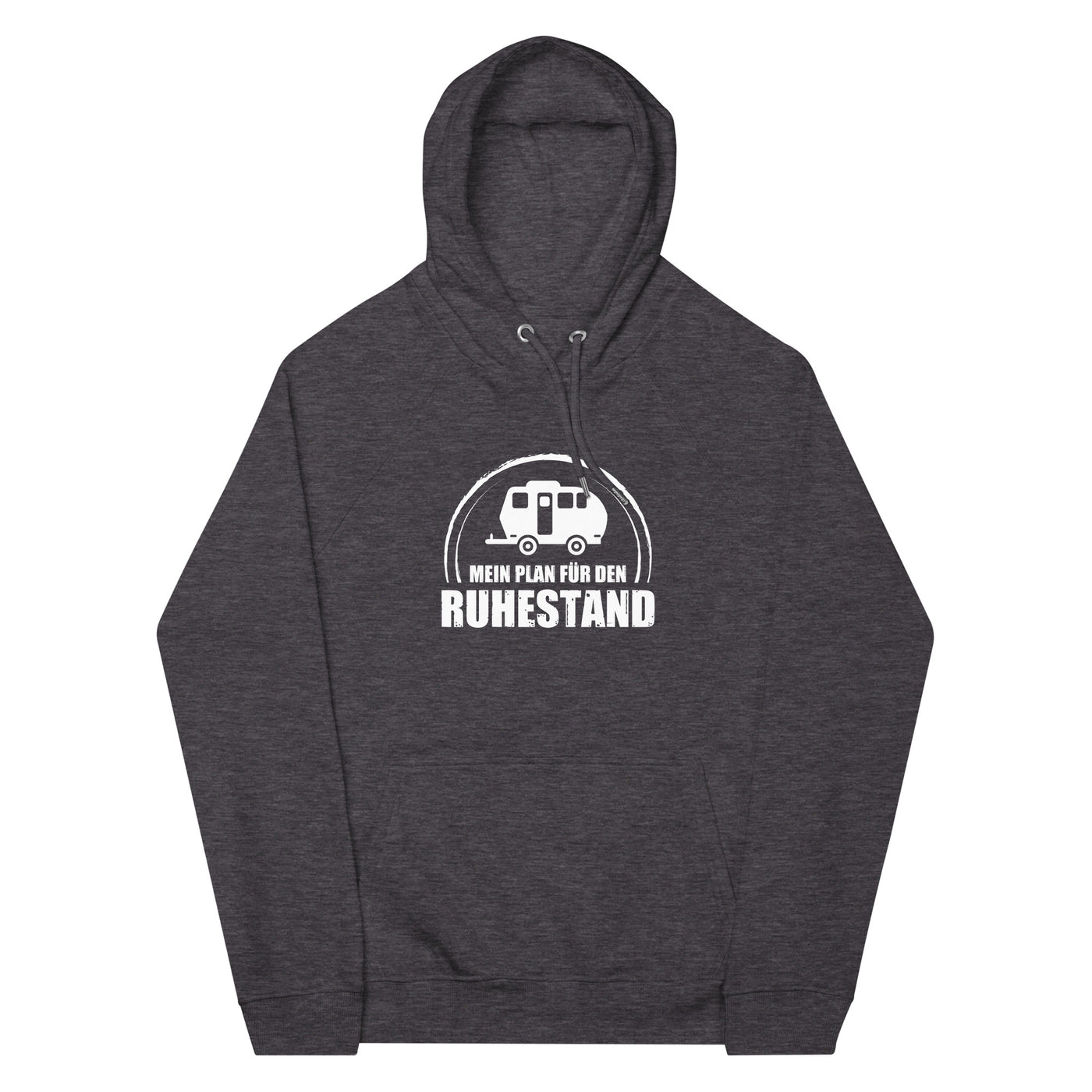 Mein Plan Fur Den Ruhestand 2 - Unisex Premium Organic Hoodie camping xxx yyy zzz Charcoal Melange