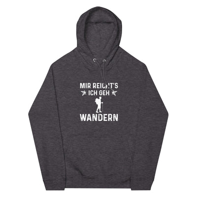 Mir Reicht's Ich Gen Wandern - Unisex Premium Organic Hoodie wandern xxx yyy zzz Charcoal Melange