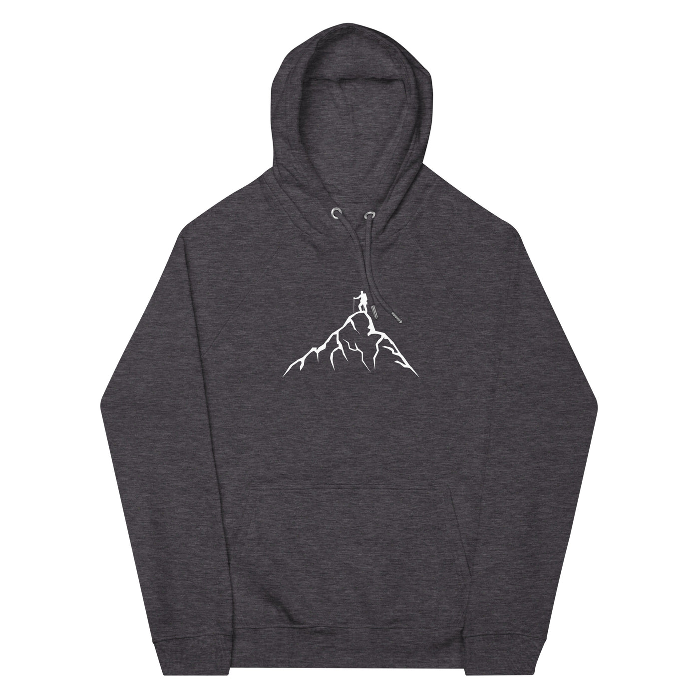 Berge - Wandern - (14) - Unisex Premium Organic Hoodie wandern xxx yyy zzz Charcoal Melange