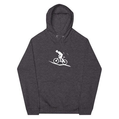 Mountainbike - (M) - Unisex Premium Organic Hoodie xxx yyy zzz Charcoal Melange