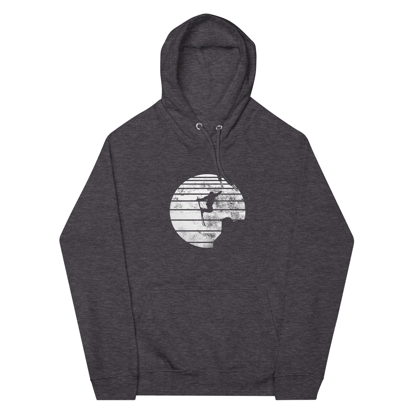 Sonne - Skifahren - Unisex Premium Organic Hoodie klettern ski xxx yyy zzz Charcoal Melange