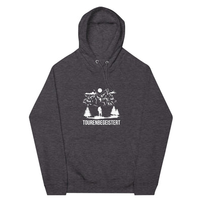 Tourenbegeisterung - Unisex Premium Organic Hoodie wandern xxx yyy zzz Charcoal Melange