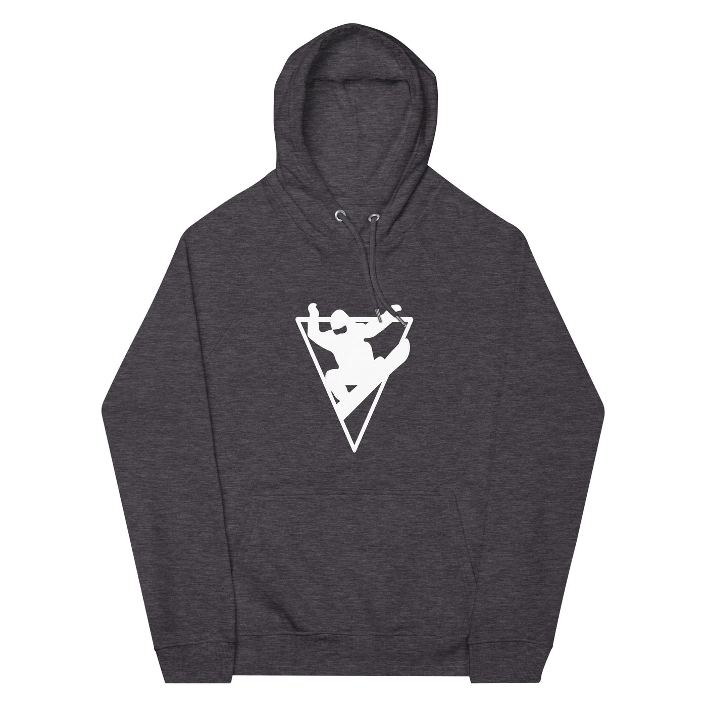 Dreieck - Snowboarding - Unisex Premium Organic Hoodie snowboarden xxx yyy zzz Charcoal Melange