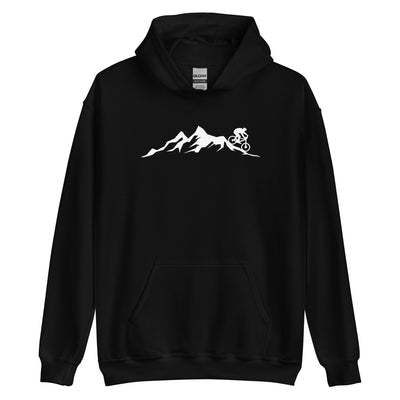 Mountain - Mountainbike - Unisex Hoodie mountainbike Schwarz