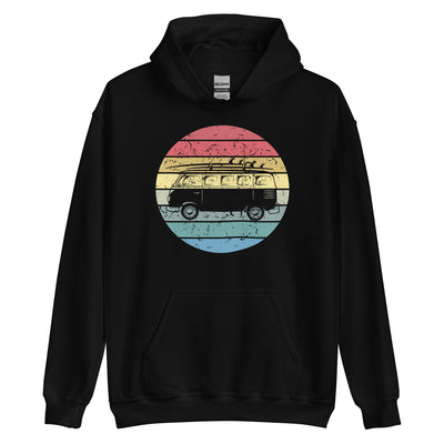 Camping Vintage - Unisex Hoodie camping Schwarz