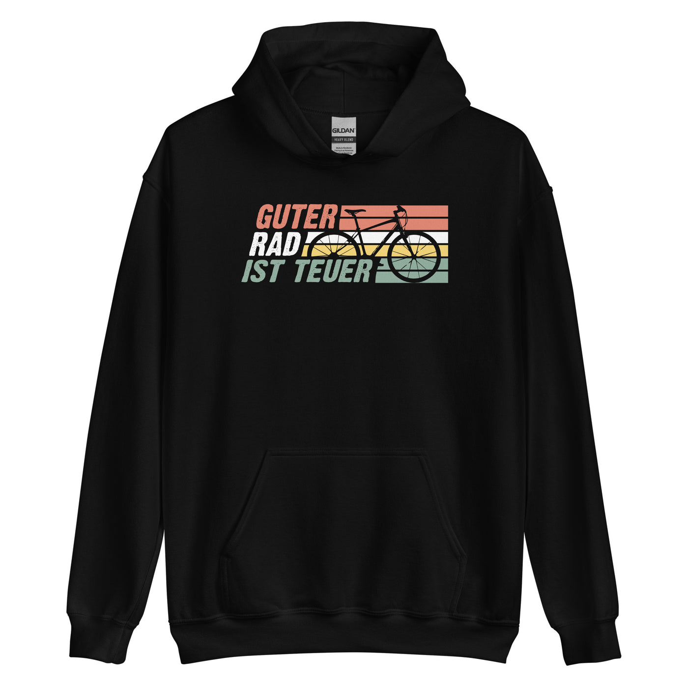 Guter Rad Ist Teuer - Unisex Hoodie fahrrad mountainbike Schwarz